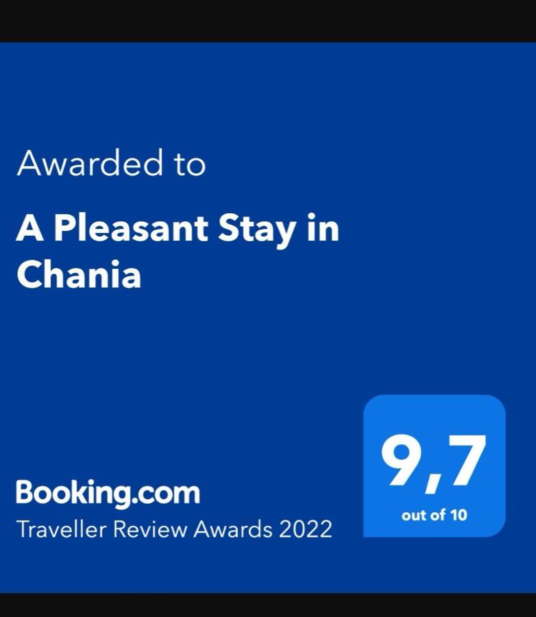 A Pleasant Stay In Chania 干尼亞 外观 照片